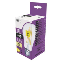 LED žiarovka Filament A60 / E27 / 11 W (100 W) / 1 521 lm / teplá biela