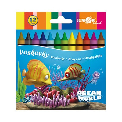 Pastelky voskové /12sada