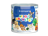 Magnety 9794, 75 ks veselé motívy v dóze