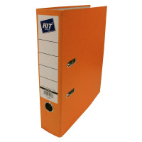 Poradač A4 7,5cm pákový papierový HIT oranžový