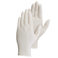 Rukavice latexové nepúdrované  M/100 ks