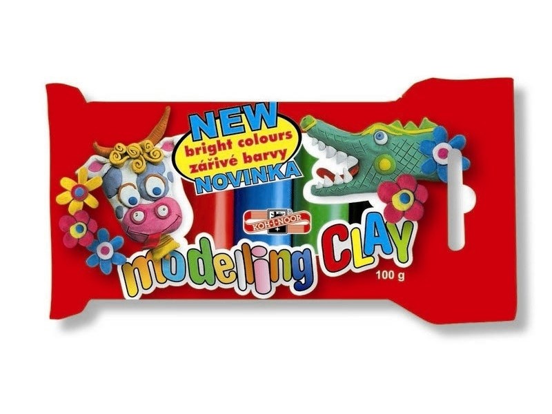 Plastelína 100g / 5 farieb