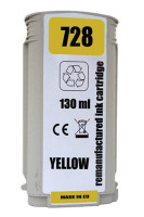 Renovovaná kazeta pre HP 728 (130ml) /F9J65A Yellow Premium