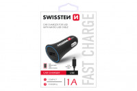Swissten CL Adapter na USB 1A power+kabel micro USB