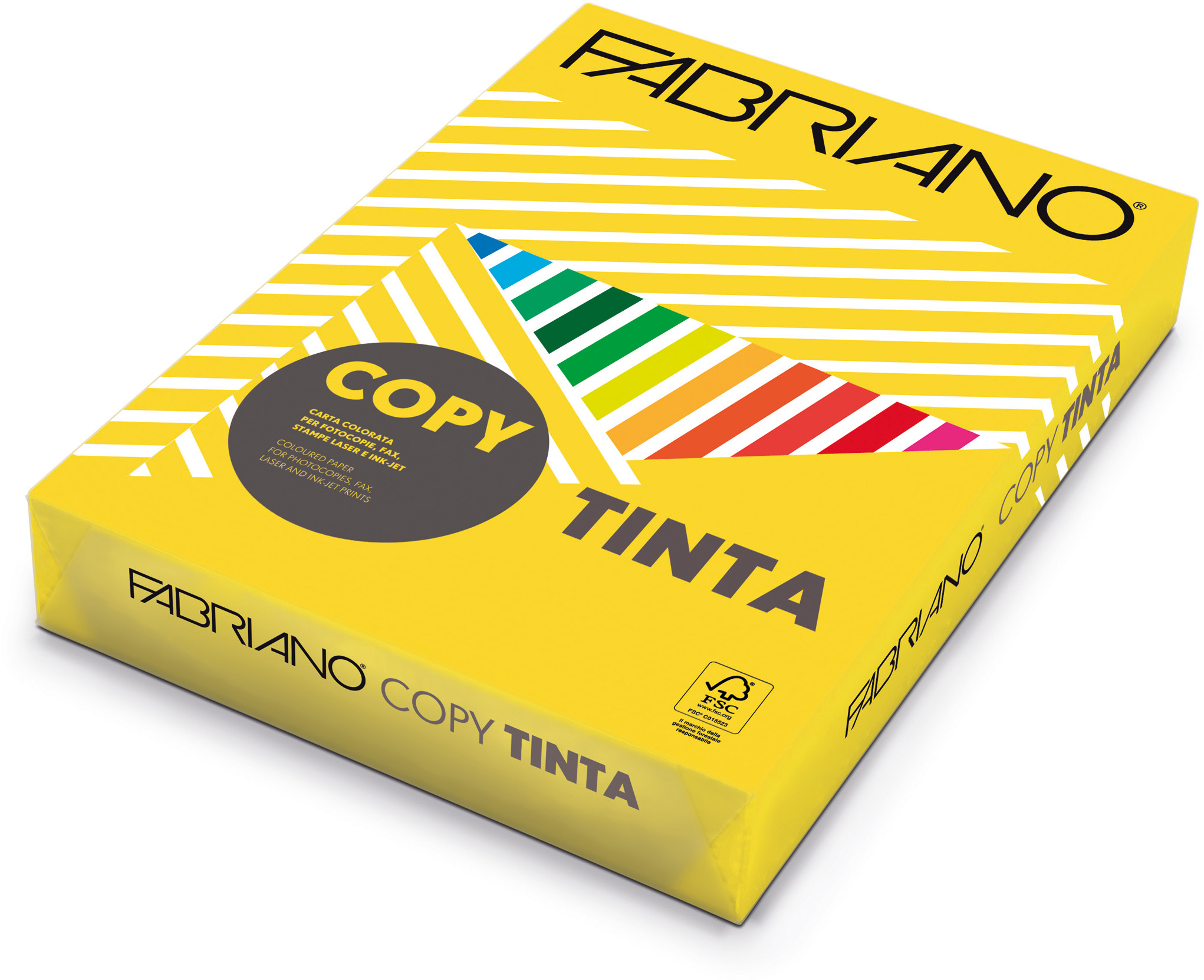 Kopírovací papier A4 80g F COLORE (COPY TINTA) Cedro pastelová  tmavožltá