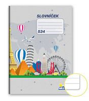 Zošit 534, A5, 30 listový Slovníček