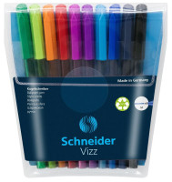 Pero guličkové pero Schneider Vizz M sada 10 ks
