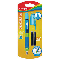 Pero plniace KEYROAD Easy Writer M, blister, 2 náplne