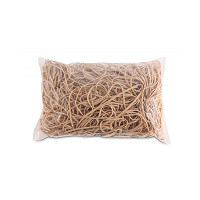 Gumičky 130mm/ 1kg prírodná farba