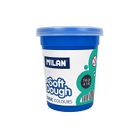 Plastelína MILAN Soft Dough tyrkysová 116g/1ks