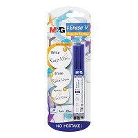 Náplň gumovacia M&G iErase Frixion V 0,7 mm /3 ks modrá