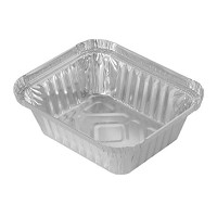 Miska ALU 145x120x41mm hranatá 470ml/100ks