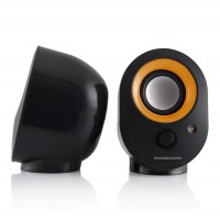 Reproduktory Modecom MC-XS5, USB napájanie,čierno-oranžové