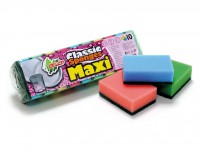 Hubka na riad MAXI mix farieb 10 ks