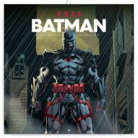 NOTIQUE Poznámkový kalendár Batman Comics 2026, 30 x 30 cm