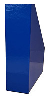Stojan na časopisy 9cm lamino modrý