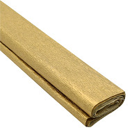 Krepový papier zlatý
