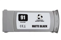Renovovaná kazeta pre HP 91 (775ml) /C9464A Matte Black Premium