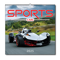 Kalendár nástenný Sports Cars /SG/