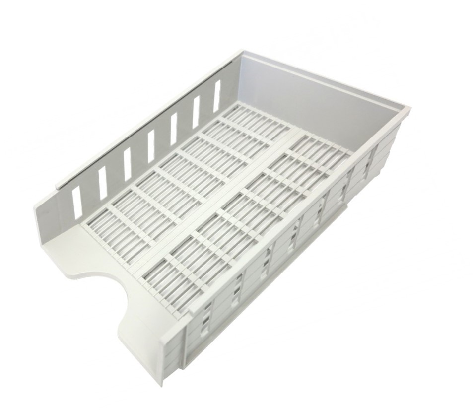 Listová zásuvka šedá