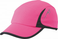 Šiltovka running cap, 2390 - ružová/čierna