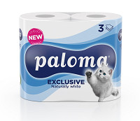 Toaletný papier Paloma Exclusive 3 vrst. 4ks/bal