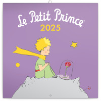 Poznámkový kalendár Malý princ 2025, 30 × 30 cm