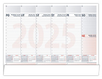 Stolová podložka s kalendáriom /P/