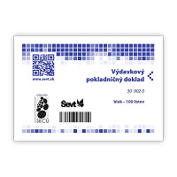 Výdavkový poklad. doklad s DPH, ŠEVT, A6, 100 listov 309020